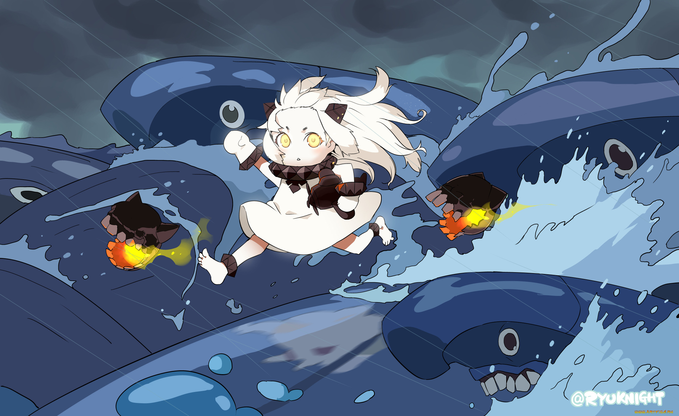, kantai collection, kantai, collection, , , , northern, ocean, hime, , naitou, ryuu, 